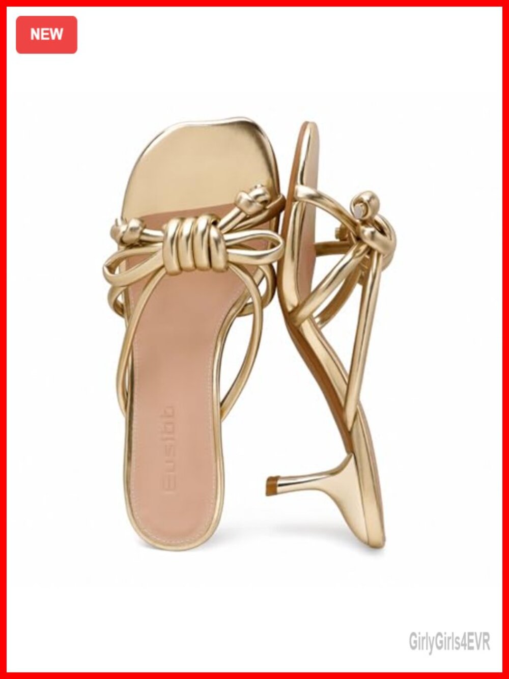 Women's Open Toe Kitten Heel Mule Sandals Slip On Dressy Summer Slides